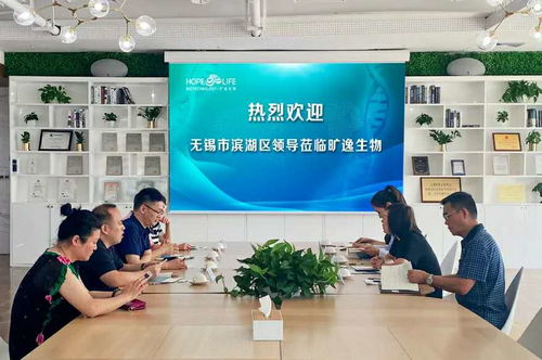 數字科技賦能，共創健康未來——熱烈歡迎無錫市濱湖區領導蒞臨曠逸生物考察交流多媒體數字技術研發工作